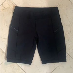 LULULEMON BIKE SHORTS BIKER BLACK